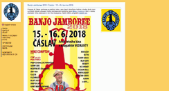 Desktop Screenshot of banjojamboree.cz