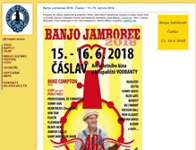 Tablet Screenshot of banjojamboree.cz